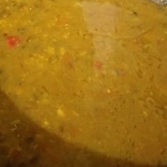 A picture of Maa chole ki daal.
