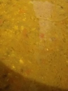 A picture of Maa chole ki daal.