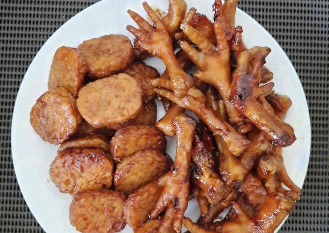 Bacem Tempe dan Ceker