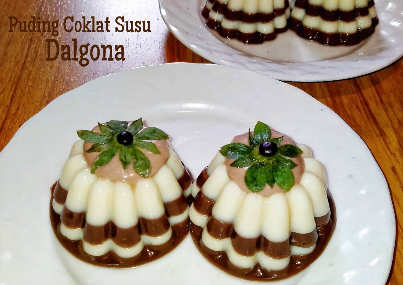124. 🍮PUDING COKLAT SUSU DALGONA 🍮