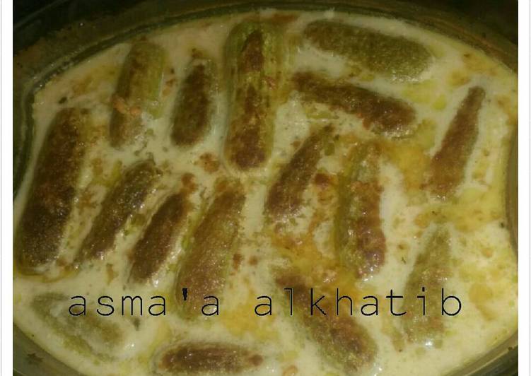 شيخ المحشي او مخشي كوسا بلبن الجميد
