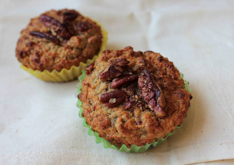 Steps to Prepare Homemade Healthy Oats Banana Muffins