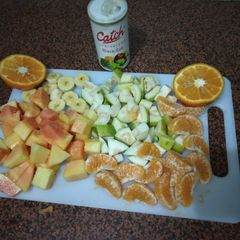 A picture of Papaya Chaat.