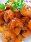 Sweet and Savory Caramelized Shrimp