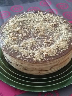 Una foto de Tarta chocolate ferrero 😍