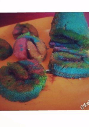 Foto resep Bolu Gulung Pelangi