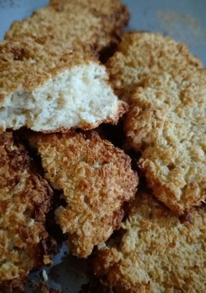Una foto de Galletitas de avena y coco