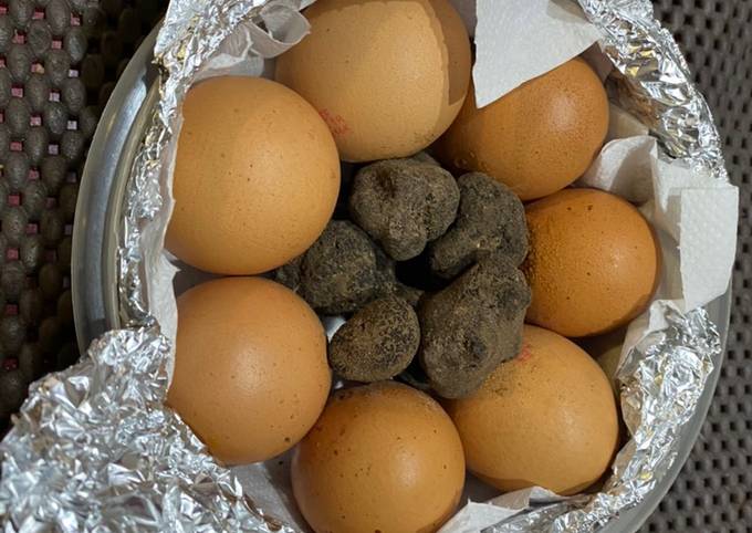Cómo trufar huevos y queso con Trufa Negra 🔝🔝