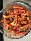 Carrot and mango aachar