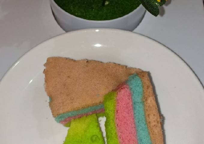 Rainbow Cake versi Sahabat