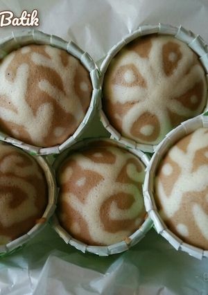 Foto resep Bolu Kukus Batik