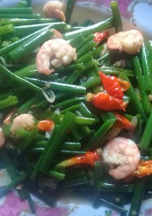 Foto resep 14.Tumis bunga bawang