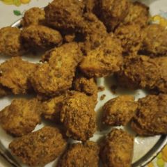 A picture of Crickets, or Ground Beef Croquettes.
