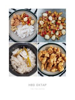 Foto resep Nasi Uduk/ Nasi Gurih, Ayam Goreng, Kentang Puyuh Balado