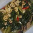 Tumis Kuah Jamur Caisim