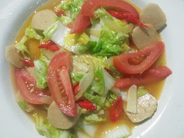 Langkah Mudah untuk Menyiapkan Tumis Sawi Putih Bakso yang Menggugah Selera