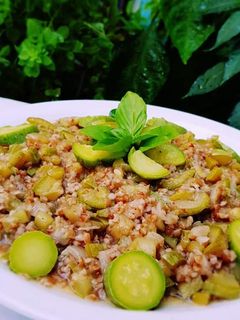 صورة لوصفة كوسا على برغل