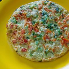A picture of Oats Egg Omelette.