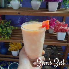 A picture of Papaya Coconut Milk Smoothie.