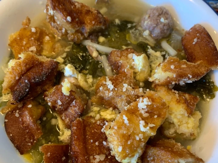 Easy Way Prepare Recipe Moms escarole soup that is  Makes Drooling, Can Spoil the Tongue}