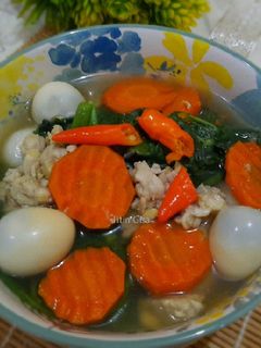 Foto resep Bobor Bayam Tempe Semangit