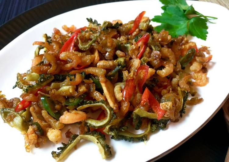 Resep: AppetizingPare Nenek - Ebi (reCook-Vivi Febriany)