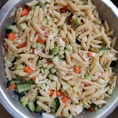 A picture of Anytime Pasta Salad.