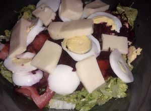 Una foto de Esta es mi cena de esta noche bien livianita
