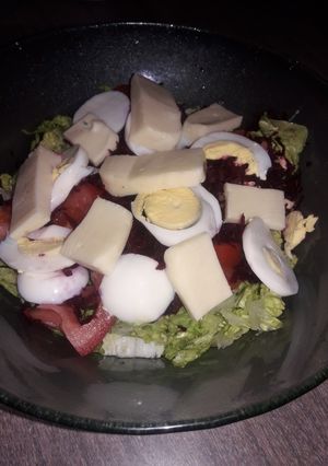 Una foto de Esta es mi cena de esta noche bien livianita