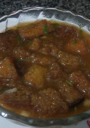A picture of Tomato soup.