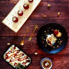A picture of Gulab Jaam Ice-cream.