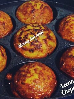 मूंग छिलका दाल अप्पे (moong chilka dal appe recipe in Hindi) रेसिपी मुख्य फोटो