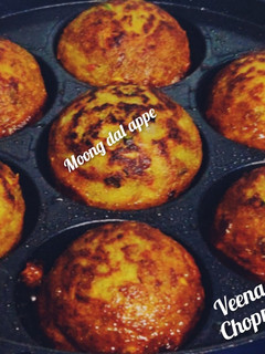 मूंग छिलका दाल अप्पे (moong chilka dal appe recipe in Hindi) रेसिपी मुख्य फोटो