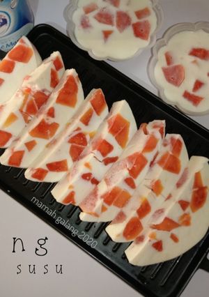Foto resep Puding pepaya susu