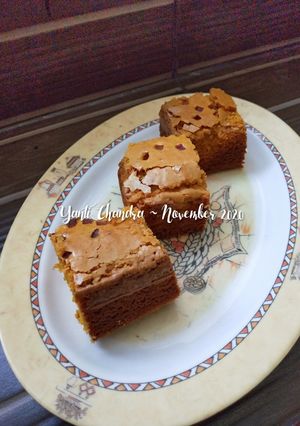 Foto resep 61. Yellow Shinny Brownies