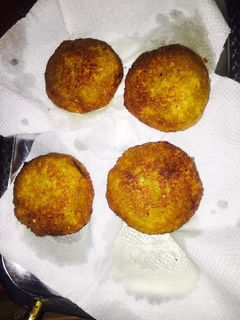 صورة لوصفة كبة مقلية طيبة😋