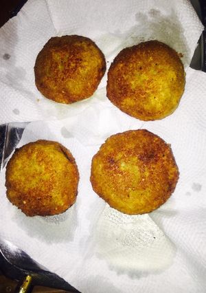 صورة لوصفة كبة مقلية طيبة😋