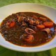Lentejas con calamares