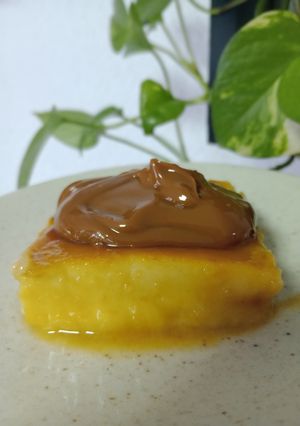Una foto de 🥐Budín de medialunas