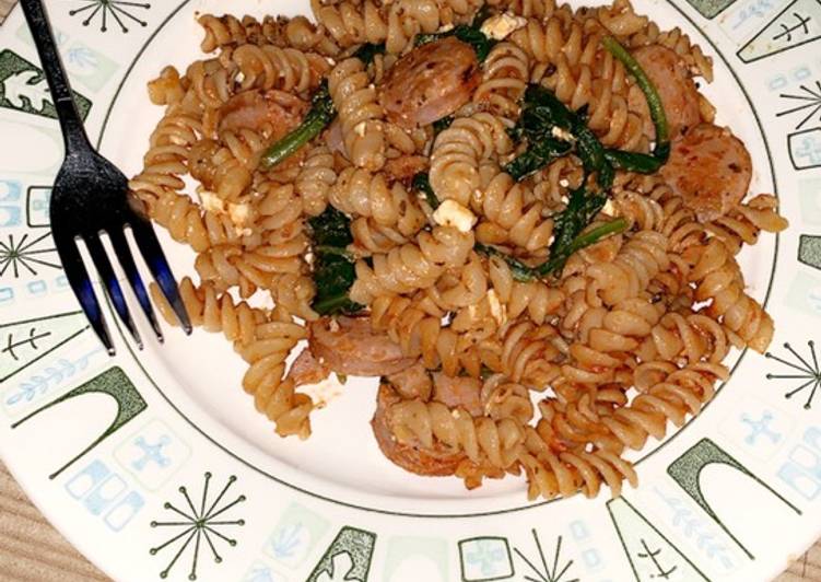 Steps to Make Any-night-of-the-week One Pot Greek Pasta