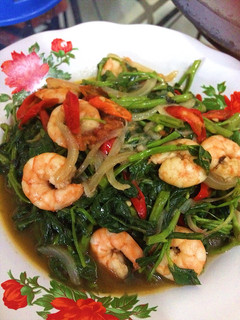 Foto resep Tumis kangkung udang