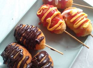 Foto resep Corndog Moza & Corndog Sosis