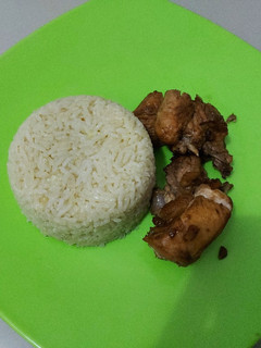 Foto resep Ayam rebus (Pekcamkee) dan Nasi hainam ricecooker