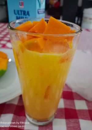 Foto resep MANGO smoothies