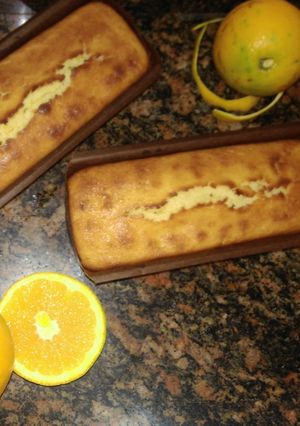 Una foto de Budín de naranja🍊
