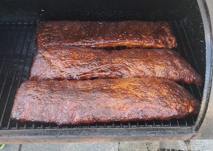 Recipe of Speedy Smoked ribs