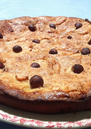 Une photo de Gâteau pommes cannelle