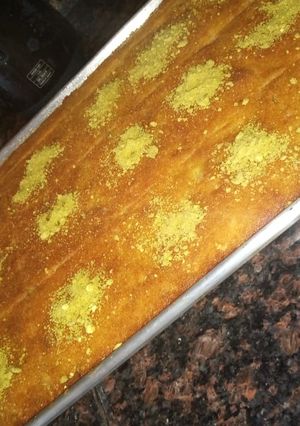 صورة لوصفة هريسة بالفستق الحلبي
