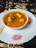 Peas, Foxnut and Paneer Curry