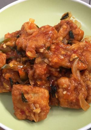 Foto resep Tuna Tepung Goreng Sauce Asam Manis Enaaak👍🏾